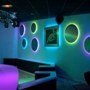 Stand éclairé par LED